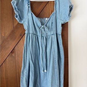 Forever 21 Light Blue Denim Dress